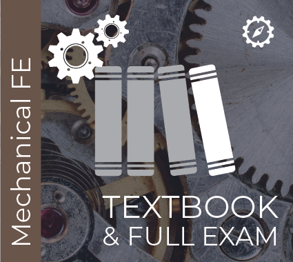 Mechanical FE Textbook & Full Exam
